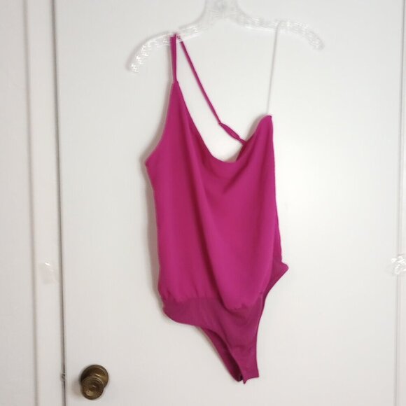 Heatherly Pink Fuchsia Strappy Bodyshirt - Picture 1 of 11